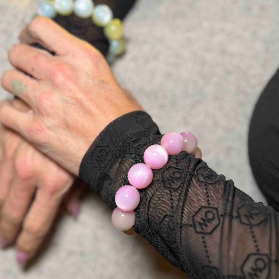 Armbånd - #PinkGlow - Pink & perlemor - Black Weekend EXCLUSIVE Release. Dropps Selected. Szhirley. Black Friday  