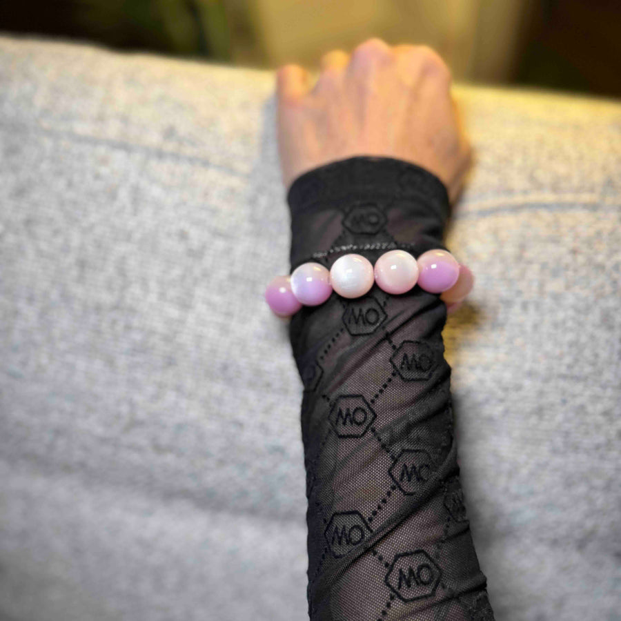 Armbånd - #PinkGlow - Pink & perlemor - Black Weekend EXCLUSIVE Release. Dropps Selected. Szhirley. Black Weekend