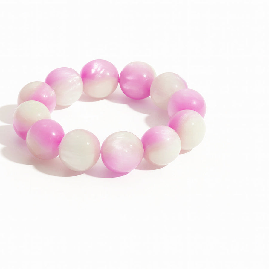 Armbånd - #PinkGlow - Pink & perlemor - Black Weekend EXCLUSIVE Release. Dropps Selected. Szhirley 