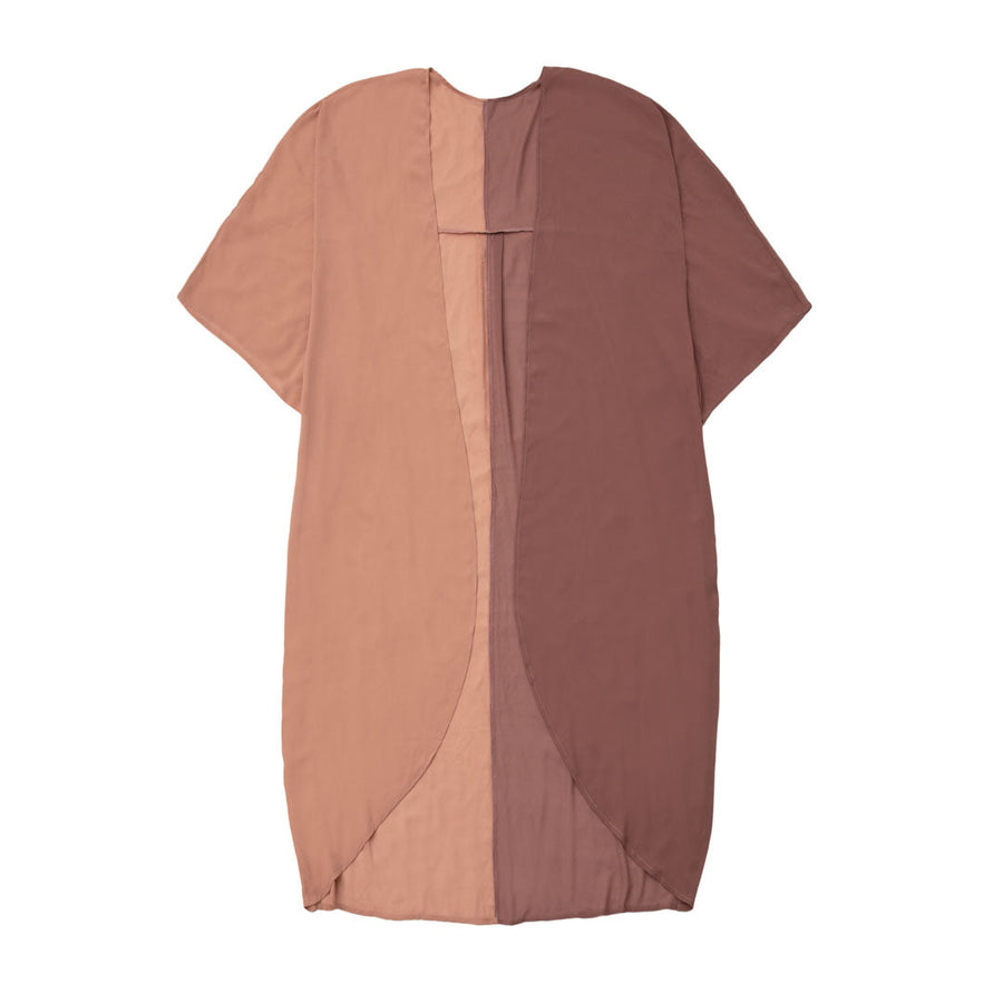 Breeze - Karamel/CafeLatte sandfarvet Kimono - One Size. Dansk design af Szhirley
