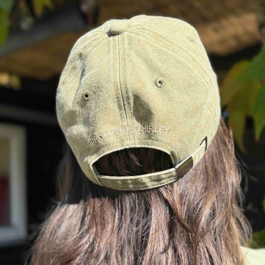 ThirdEye - Cap / Kasket - Camo grøn. Dropps By Szhirley. Dansk design af Szhirley. One size fits all. Efterårs cap