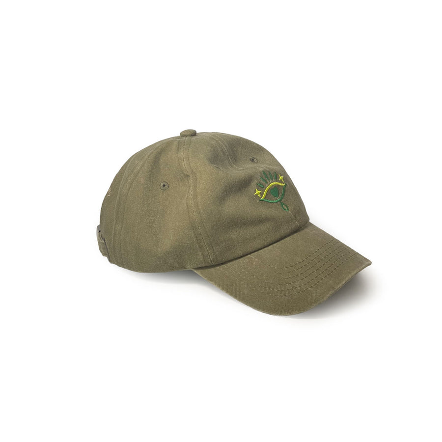 #ThirdEye - Cap / Kasket - Camo grøn. Dropps By Szhirley. Dansk design af Szhirley 