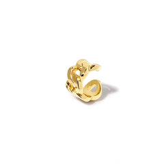 Cuff / Ørering - #ChunkyChainCuff - Onesize regulerbar størrelse - 18 karat forgyldt Sterling sølv. Dropps Selected Szhirley
