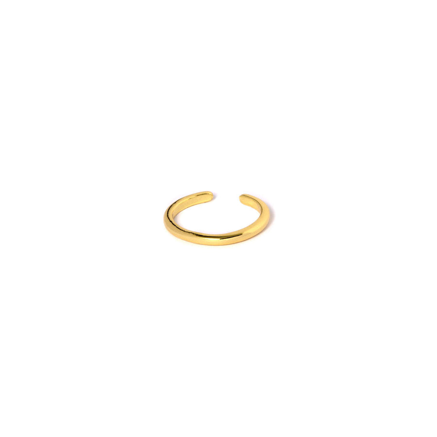 #SimpleCuff Ørering / Cuff / Fingerringe  - 18 karat forgyldt