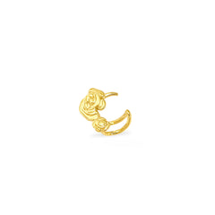 BlomsterCuff / Ørering - #FlowerCuff - 18 karat forgyldt - ENKELTVIS. Håndplukket af Szhirley sommer 2026