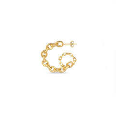 #InnerCircle Hoop Ørering - 18 karat forgyldt Sterling - LIMITED. designet af Szhirley