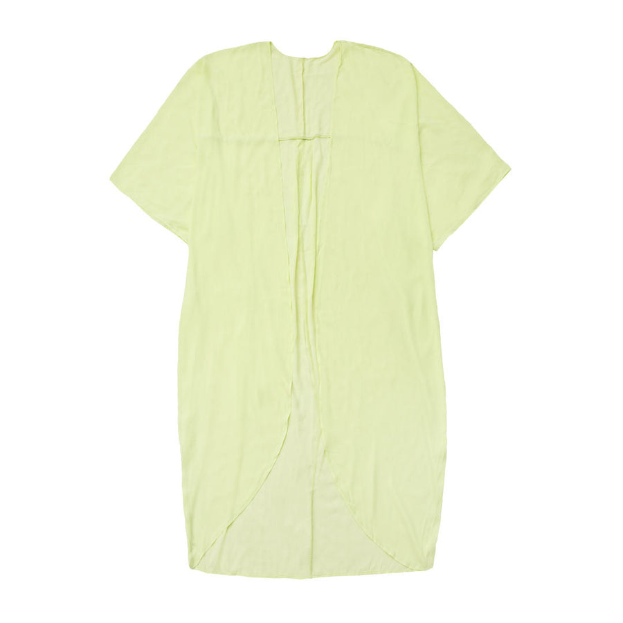 Breeze - Lemon / lime farvet Kimono - One Size. Dansk design af Szhirley