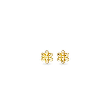 Marguerit øreringe sæt - #MiniDaisy- 18 Karat forgyldt Sterling - Roundbacks. Dropps By Szhirley 