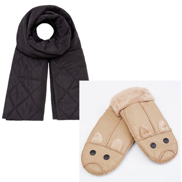 #MisseMusseLuffer & #WrapMeWarm Halstørklæde 2 pak - #MisseMusseWarm - SPAR 100 KR