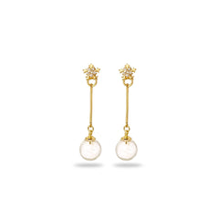 Øreringesæt - #Ornamental Snow - 18 Karat forgyldning - LIMITED. Dropps Szhirley