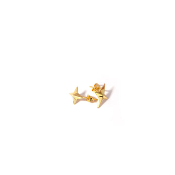 #StarStruck - Stjerne øreringe sæt / par - 18 Karat forgyldt. Designet af Szhirley 