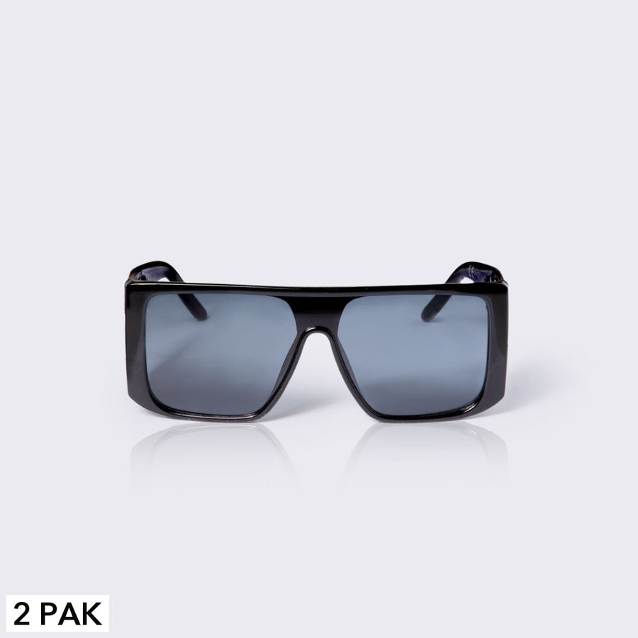 #FineSmoke - Sort solbrille 2 pak - Køb 2 solbriller - SPAR 99 KR !. Designet af Szhirley. Dansk design. Eksklusive solbriller