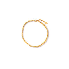 Bawlin armbånd - 17 cm kugle armbånd - 18 Karat forgyldt Sterling sølv. Designet af Szhirley. Dropps By Szhirley