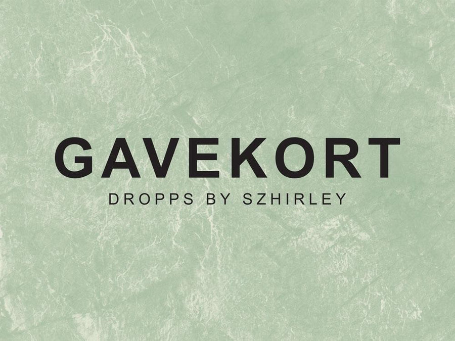 Gavekort- Dropps By Szhirley
