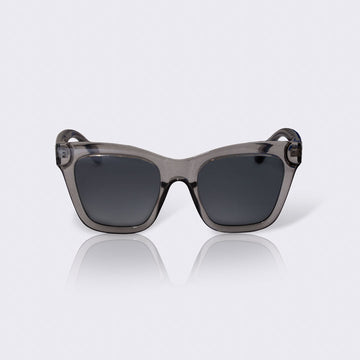#Onyx - solbriller gråsort / røgfarvet stel med gråsorte / røgfarvede brilleglas- Solbrille designet af Szhirley