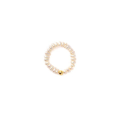PearlString perle fingerring - onesize - regulerbar størrelse. Dropps Selected. Håndplukket af Szhirley