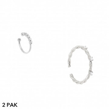 #TwistyQuintet Earcuff / Ørering / Fingerring - 2 pak - Sterling sølv - SPAR 39 KR. Danske design smykker.