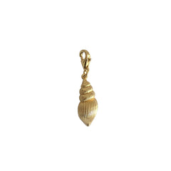 #LinkyCharm DeepSea Konkylie vedhæng - 18 karat forgyldt sterling sølv - Designet af Szhirley