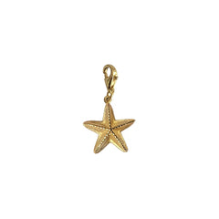 #LinkyCharm DeepSea Søstjerne vedhæng - 18 karat forgyldt sterling sølv - Designet af Szhirley